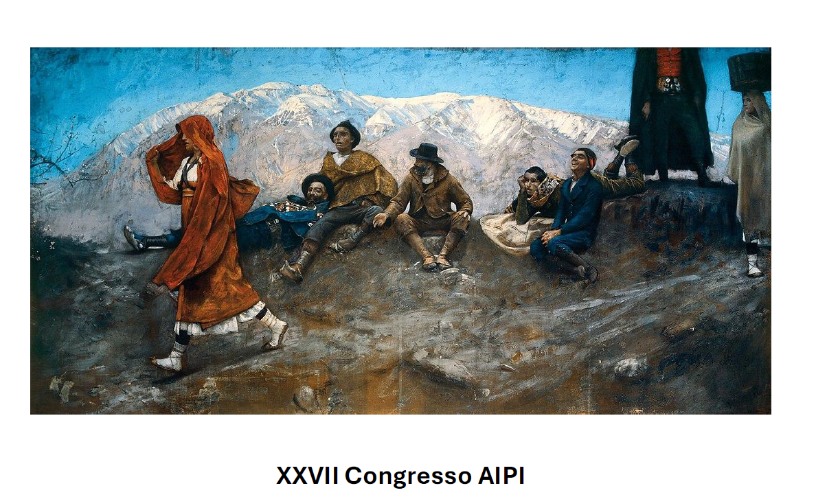 Cfp XXVII Congresso AIPI &quot;Passioni, emozioni, affetti nella cultura italiana tra ieri, oggi e domani&quot;